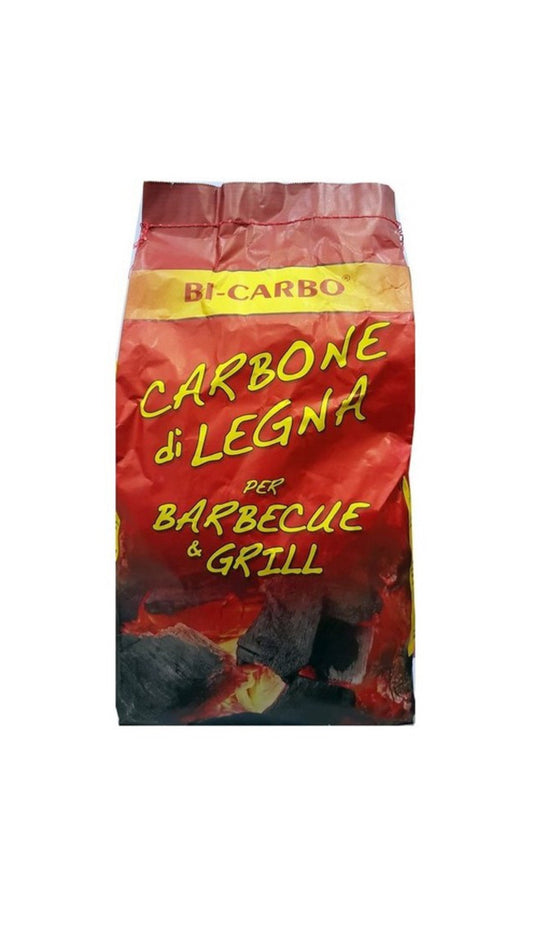 Carbone di legna per barbecue e grill - BI-CARBO 3kg