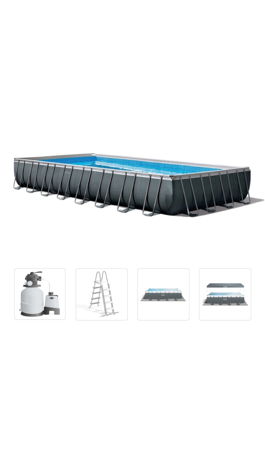 PISCINA ULTRA XTR FRAME 26374 - INTEX