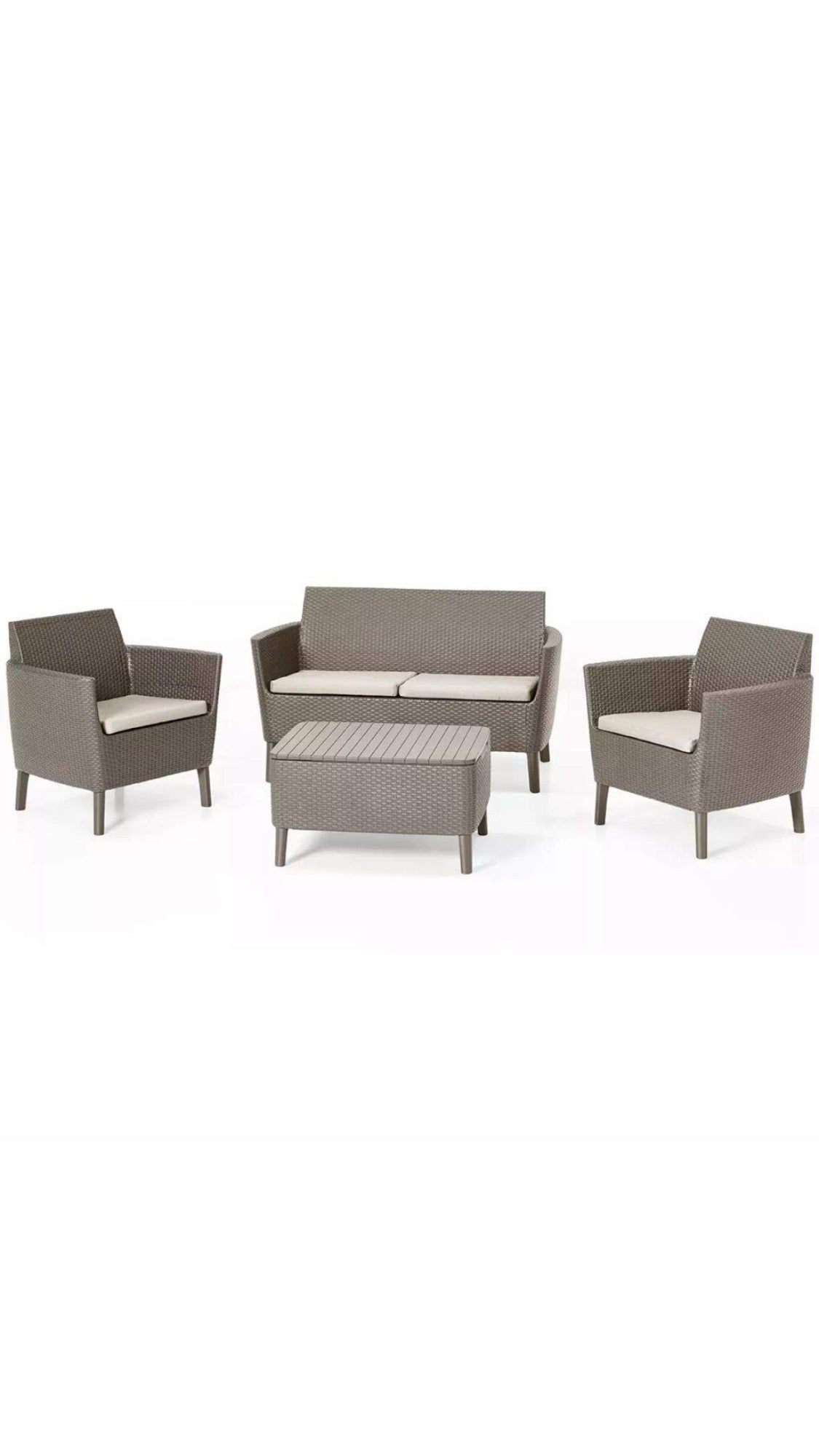 SET RATTAN SALEMO LOUNGE - KETER