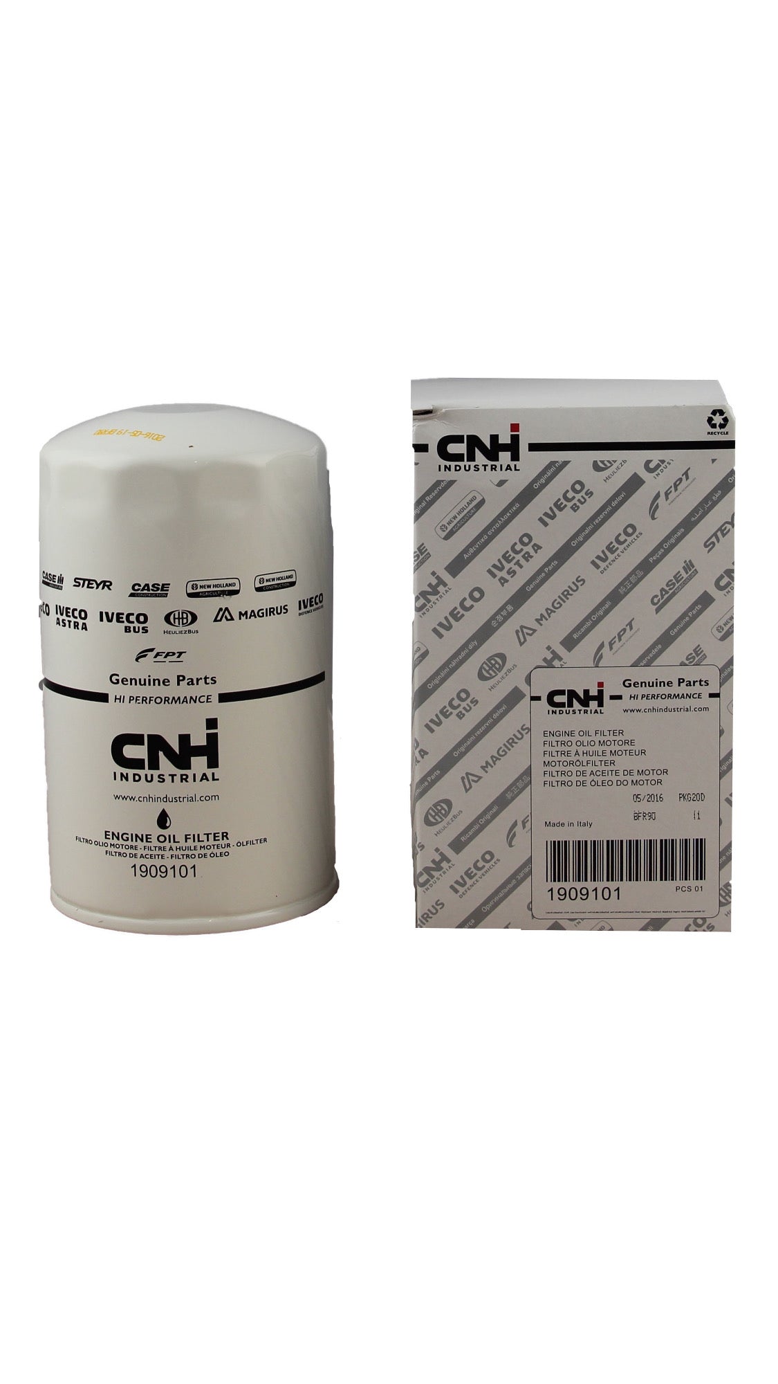 Filtro olio serie oro/serie 90/serie 76 - 1909101 - CHN